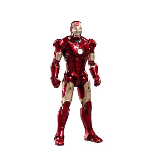 ZD Toys Iron Man Mark 3 Action Figure 1/10 Scale Luminous | Blue ...
