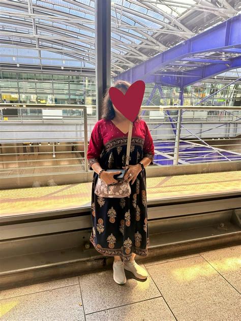 Buy Blue & Maroon V Neck Alia Cut Dress with Gold Buta & Polka Prints ...