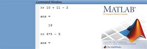 How to Use MATLAB Editor as a Calculator 的图像结果