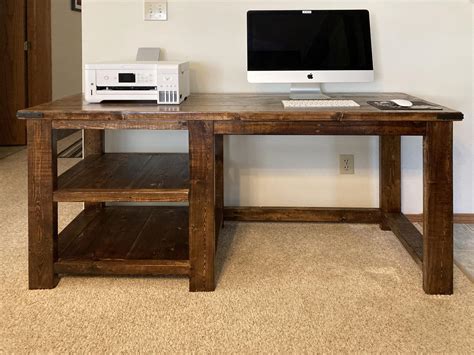 Image result for Building a Rustic Desk
