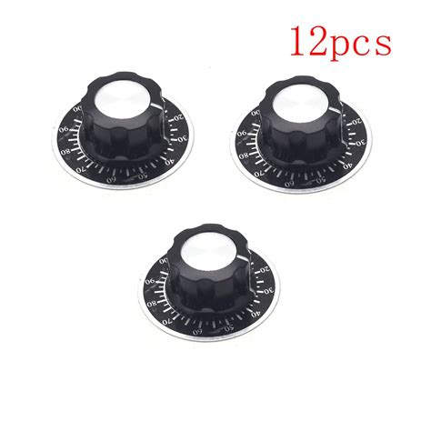 Buy Antrader 12-Pack Adjustable Rotate Button Potentiometer Control A03 ...