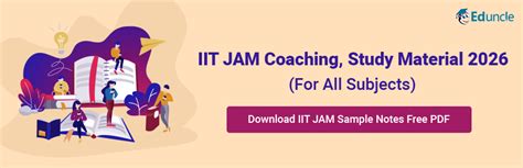 IIT JAM 2026 Study Material | Online Coaching | Study Notes | Books