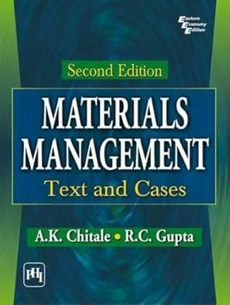Buy Materials Management: Text and Cases Book Online at Low Prices in ...