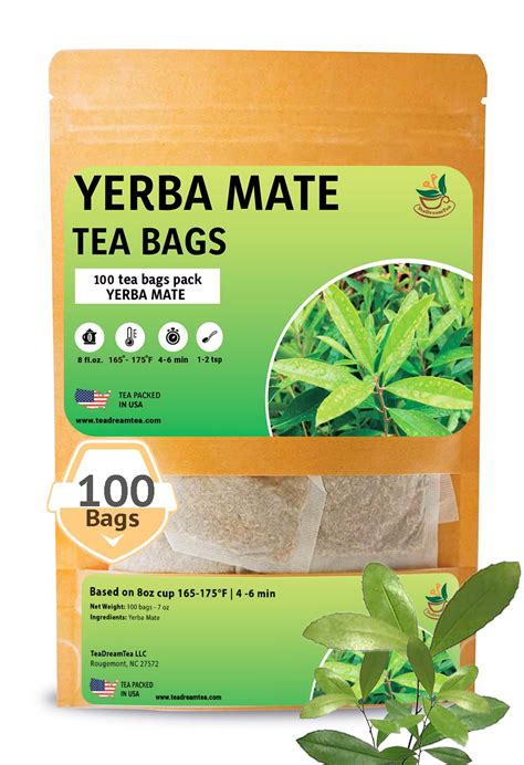 Amazon.com : Yerba Mate Tea - Green Cut & Sifted - Unsmoked Energy ...