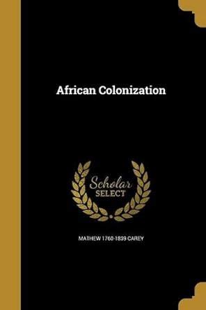 African Colonization : Amazon.in: Books