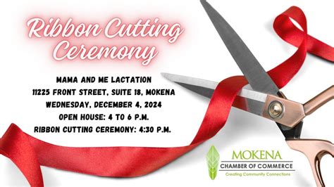 Mama and Me Lactation Ribbon Cutting and Open House, 11104 Front Street ...