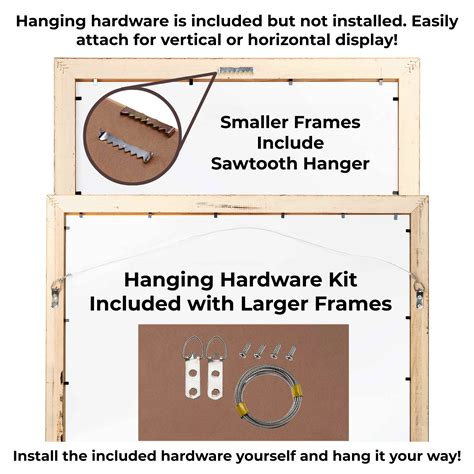 5x6 In Frame White Real Wood Picture Frame Width 1.5 inches | Interior ...