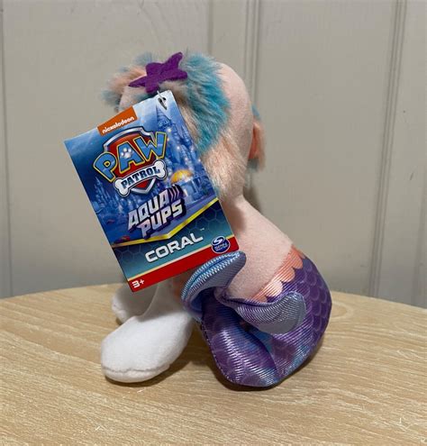 Buy PAW PATROL Aqua Pups 8 inch Plush CORAL CHASE SKYE ZUMA ROCKY ...