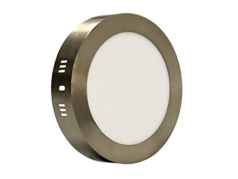 M12NO-SN 12W 6500K saten nikl nadgradni okrugli LED panel Mitea Lighting