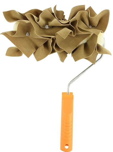 Royalz Leather Ragging Roller Paint Brush (Brown): Amazon.in: Home ...