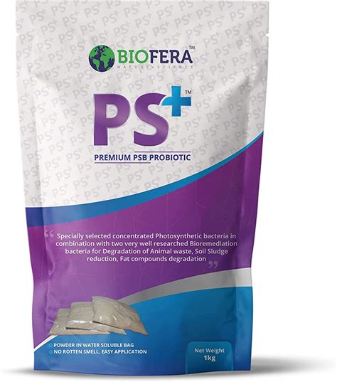 Buy Biofera PS+ Premium PSB Aquaculture Probiotic with Beneficial ...