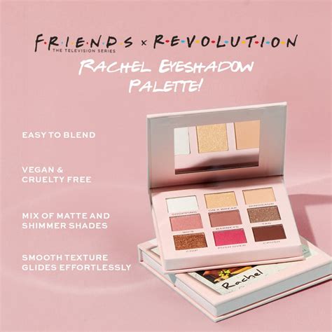 Makeup Revolution X Friends Eyeshadow Palette – HOK Makeup