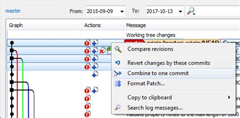 Image result for Squash Commits Git Extensions