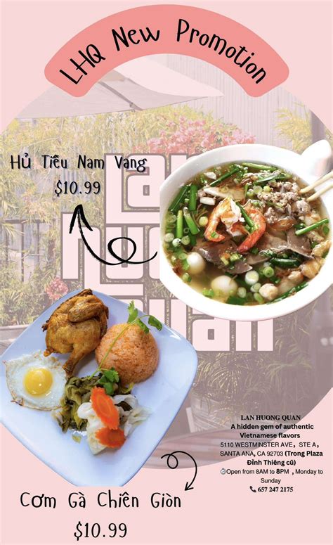 Người Việt Rao Vặt Ưu đãi đặc biệt tại Lan Hương Quán! - KINHDOANH USA ...