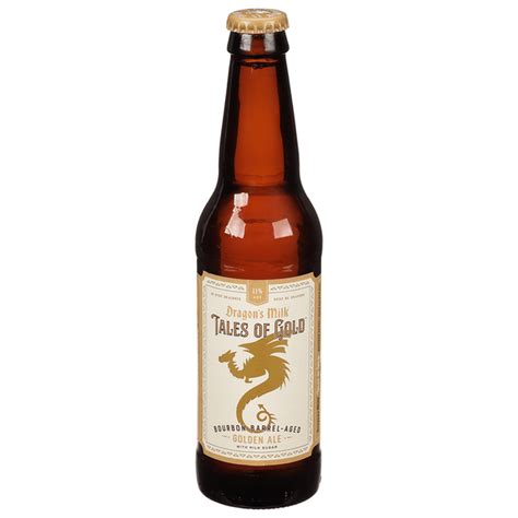 Dragon's Milk Beer, Golden Ale, Bourbon Barrel-Aged (12 fl oz) Delivery ...