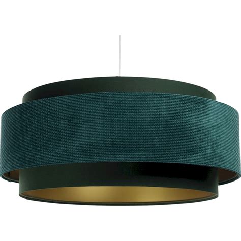 Suspension Doblo 60 x 60 x 25 cm Abat-jour en tissu velours structurel ...