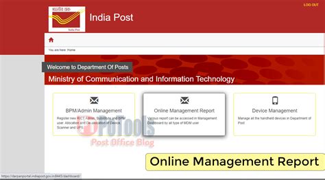 Standarad Operating Procedure for DARPAN MDM Online Dashboard