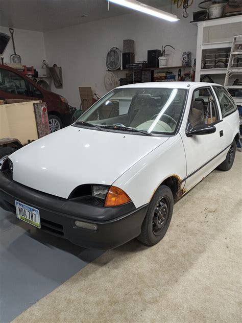 1993 GEO METRO XFI FRONT BUMPER STEEL REINFORCEMENT 1989-94 Black | eBay