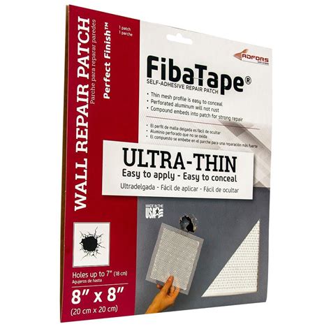 Buy FibaTape Perfect Finish 8 in. x 8 in. Self-Adhesive Wall Repair ...