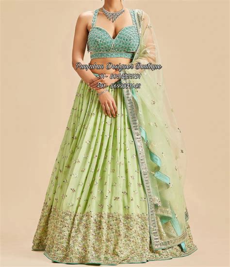 Lehenga Choli Simple Design | Punjaban Designer Boutique