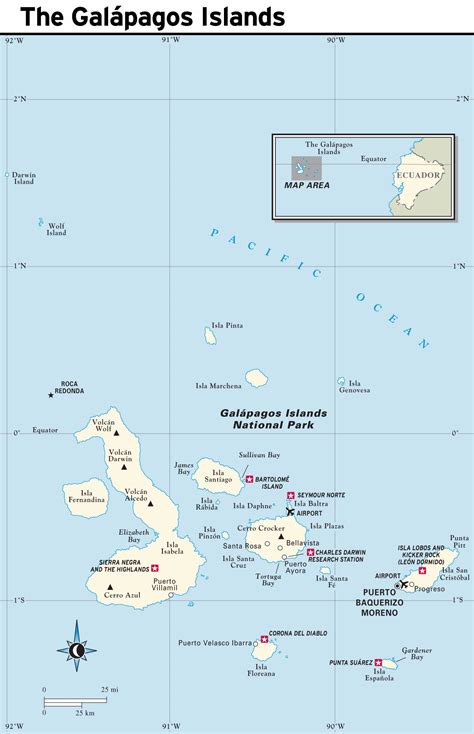 Large Galapagos Maps for Free Download and Print | High-Resolution and ...