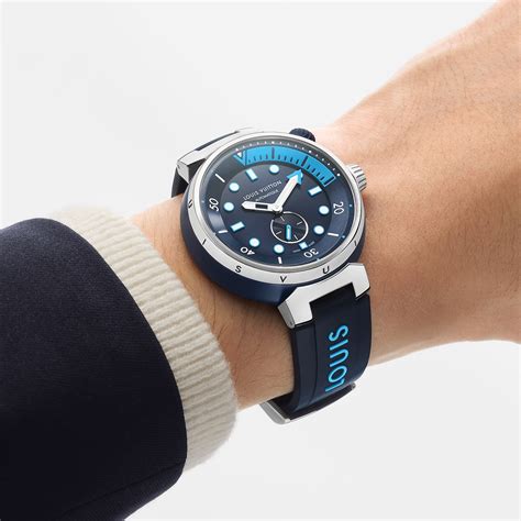 Tambour Street Diver, Automatic, 44mm, steel - All Watches | Louis ...