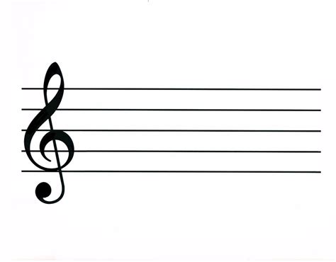 Image result for Treble Clef with Flowing Notes
