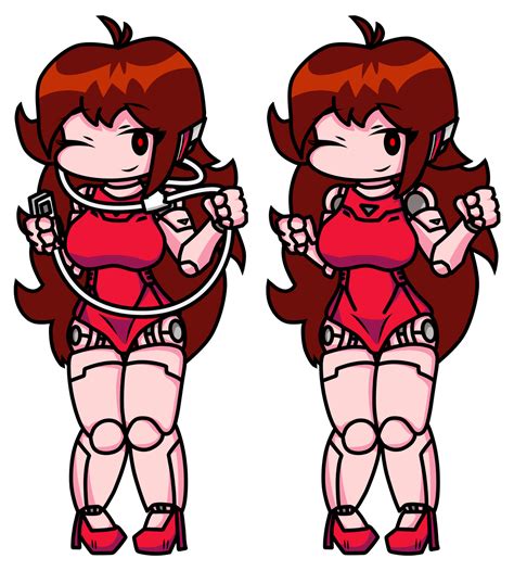Robot Girlfriend (FNF Sprite style) by mechamaiden on DeviantArt