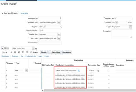 Oracle Invoice Account Distribution 的图像结果