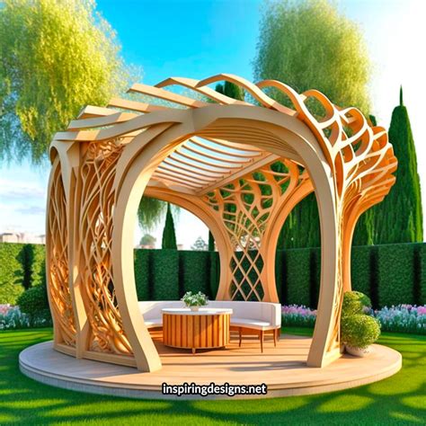 Tons Of Creative Pergola and Gazebo Designs That Are Stunningly Beautiful