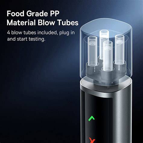 Baseus Alcohol Tester Professional Breathalyzer Alcotest With LED ...