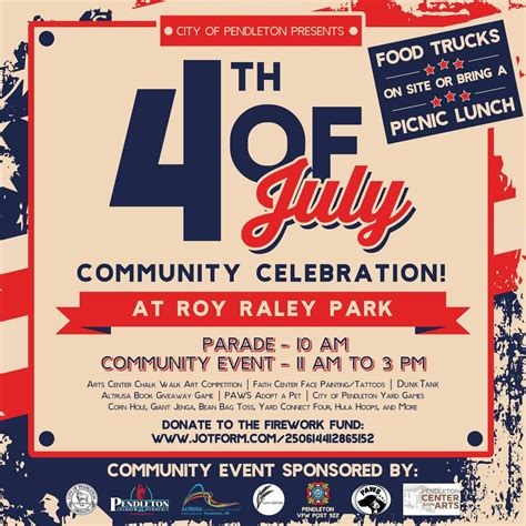 Fourth of July Community Celebration, 500 SW Dorion Ave, Pendleton, OR ...