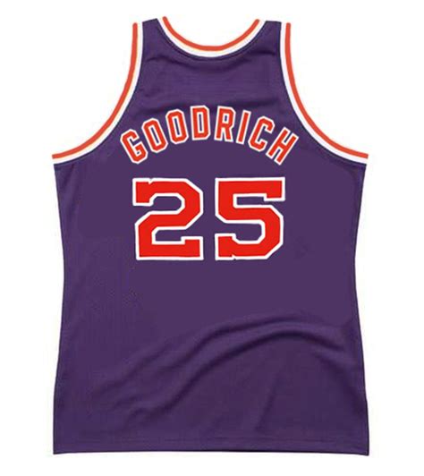 GAIL GOODRICH Phoenix Suns 1968 Throwback NBA Basketball Jersey ...
