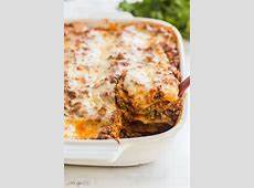 This Easy Lasagna recipe is made with oven ready lasagna  