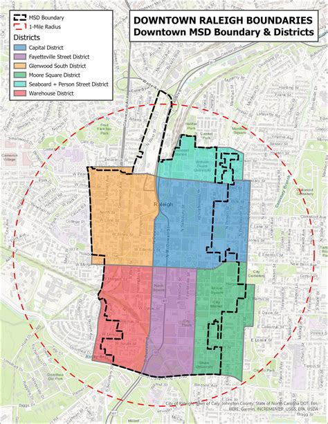 Municipal Service District | About Downtown Raleigh | About | Downtown ...