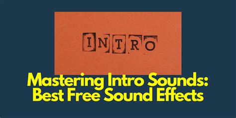 Image result for Sample Intro Sound