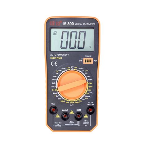M 890 Full Function Digital Multimeter True RMS – V A R TECH