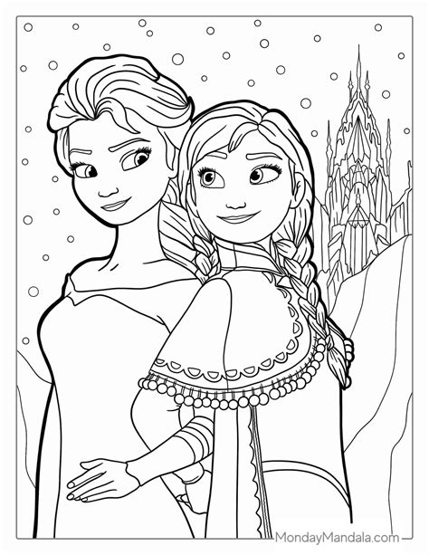 Free Printable Coloring Pages From The Movie Frozen - Printable Word ...