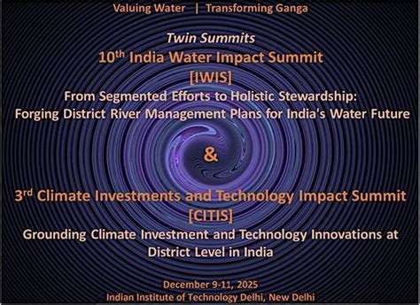 10th IWIS & 3rd CITIS -2025, Indian Institute Of Technology Delhi (IIT ...