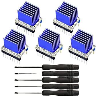 CenryKay TMC2208 3D Printer Stepper Motor Driver, TMC2208 V1.2 Stepper ...