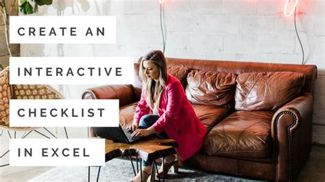 Image result for Create a Checklist in Excel