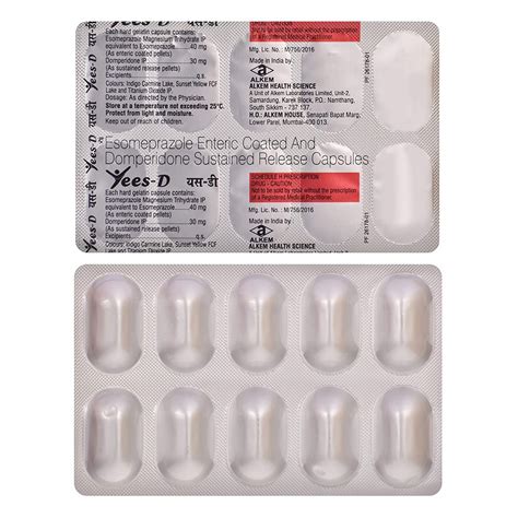 Yees-D- Strip of 10 Capsules : Amazon.in: Health & Personal Care