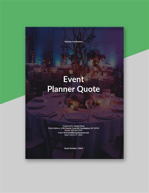 Image result for Event Quote Request