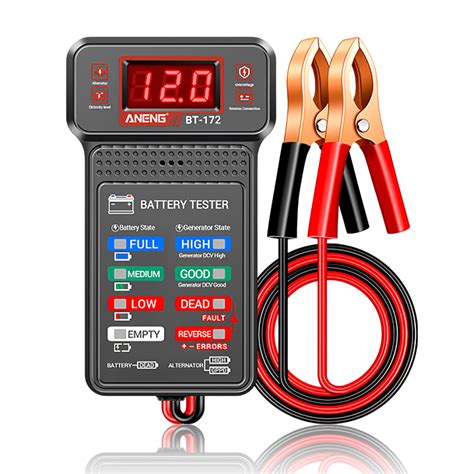 TecoKart® 12V Car Battery Health Tester, Comprehensive Analysis Voltage ...
