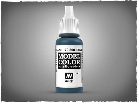 Vallejo Model Color acrylic paint - 70.800 Gunmetal Blue | DeepCut Studio