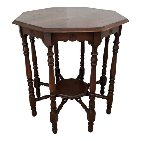 Spindle Leg Table Antique at Anderson Drews blog