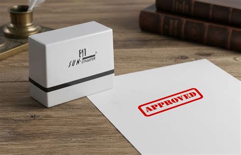 Approved Rubber Stamps | Buy Custom Approved Ink Stamps Online