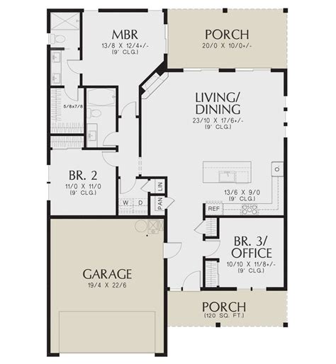 Home Plans Main Floor Mbr