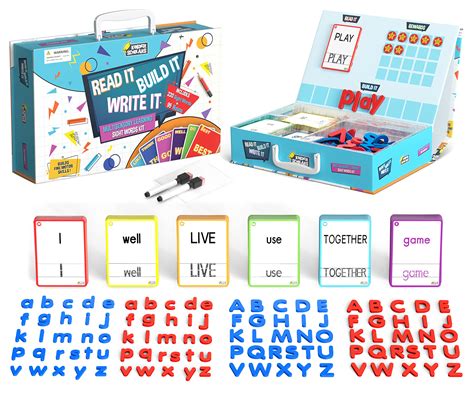 Buy Montessori Words Kit - Learn to Read Spell Write w/ Dolch Flash ...