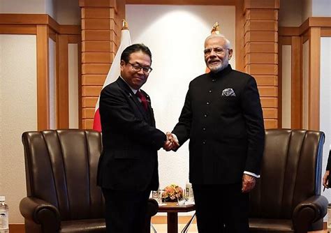PM Modi holds talks with top Japanese leaders